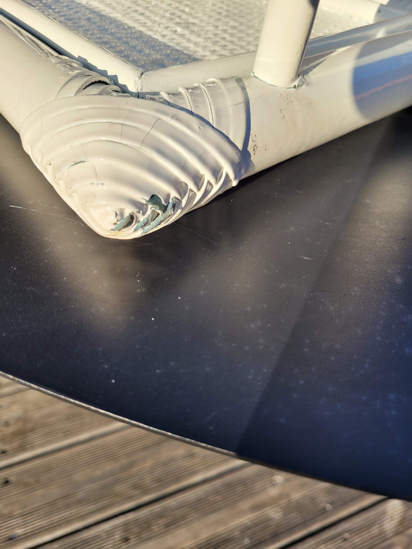 Etagère murale en bambou et rotin vintage - Ref 130