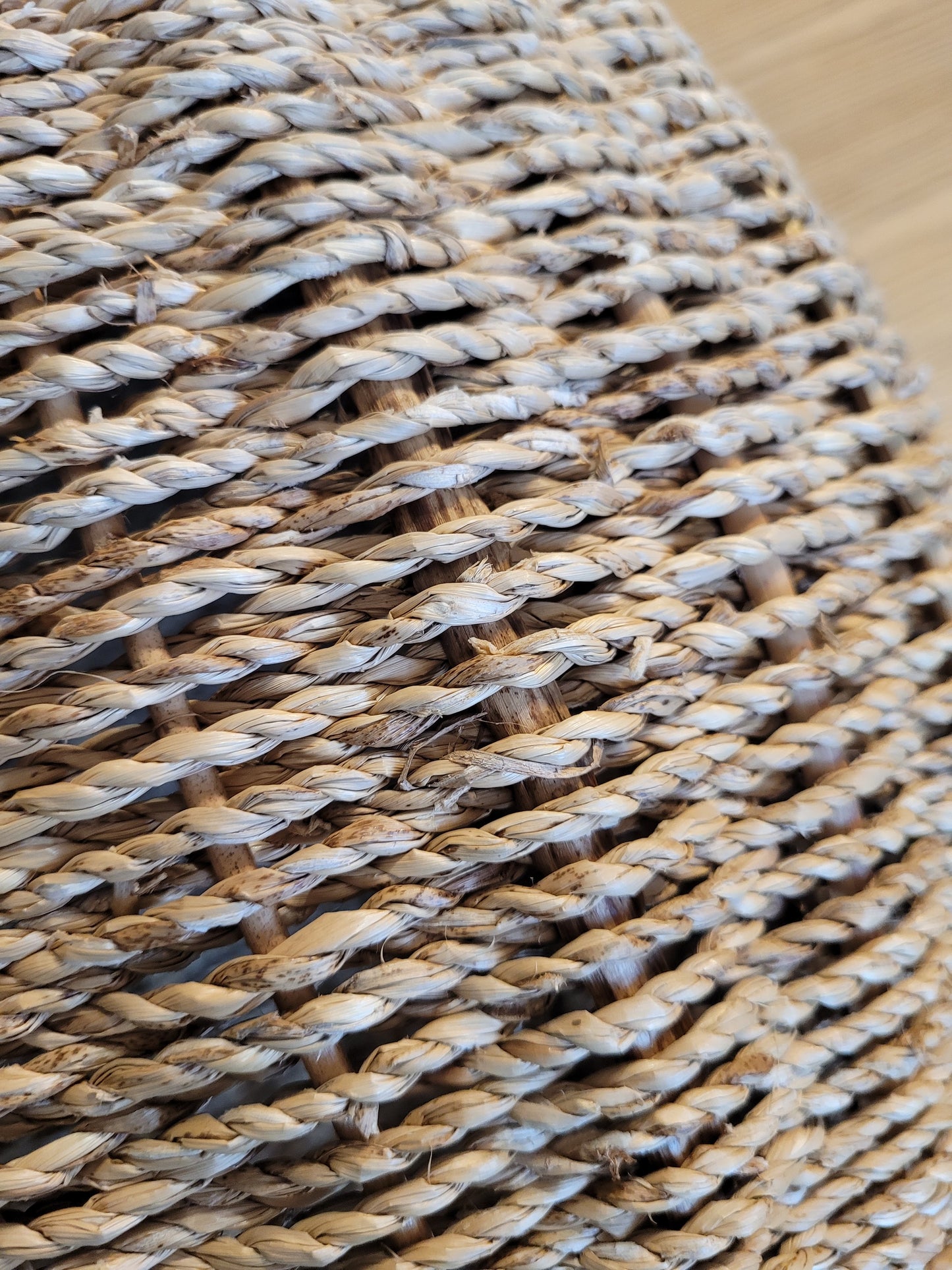 Suspension en rotin tressé H38cm - ref 31