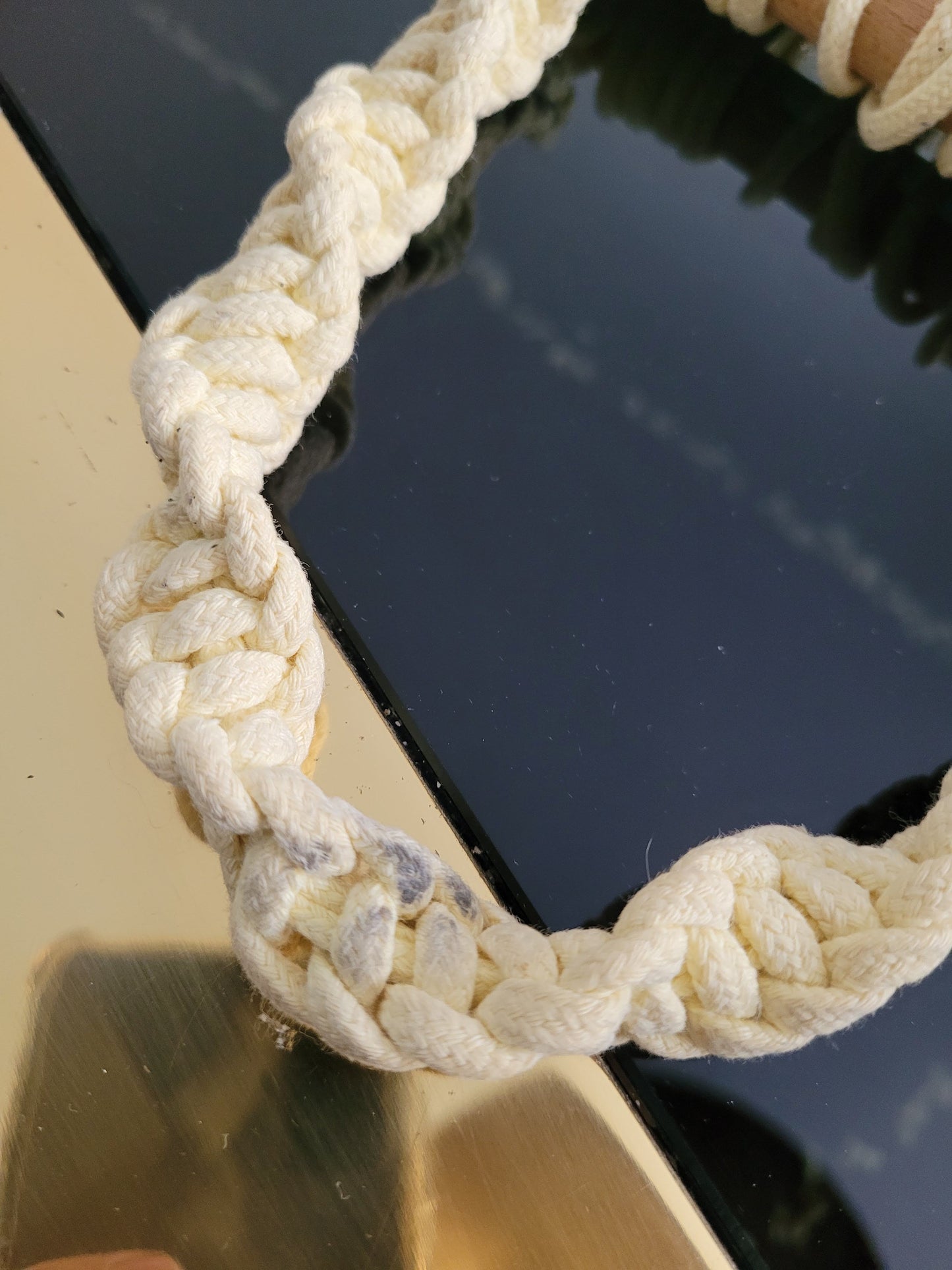 Macramé Chouette- Décoration murale - ref 47