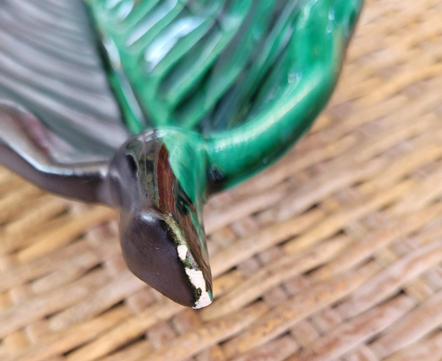 Coupelle feuille Vallauris - ref 53