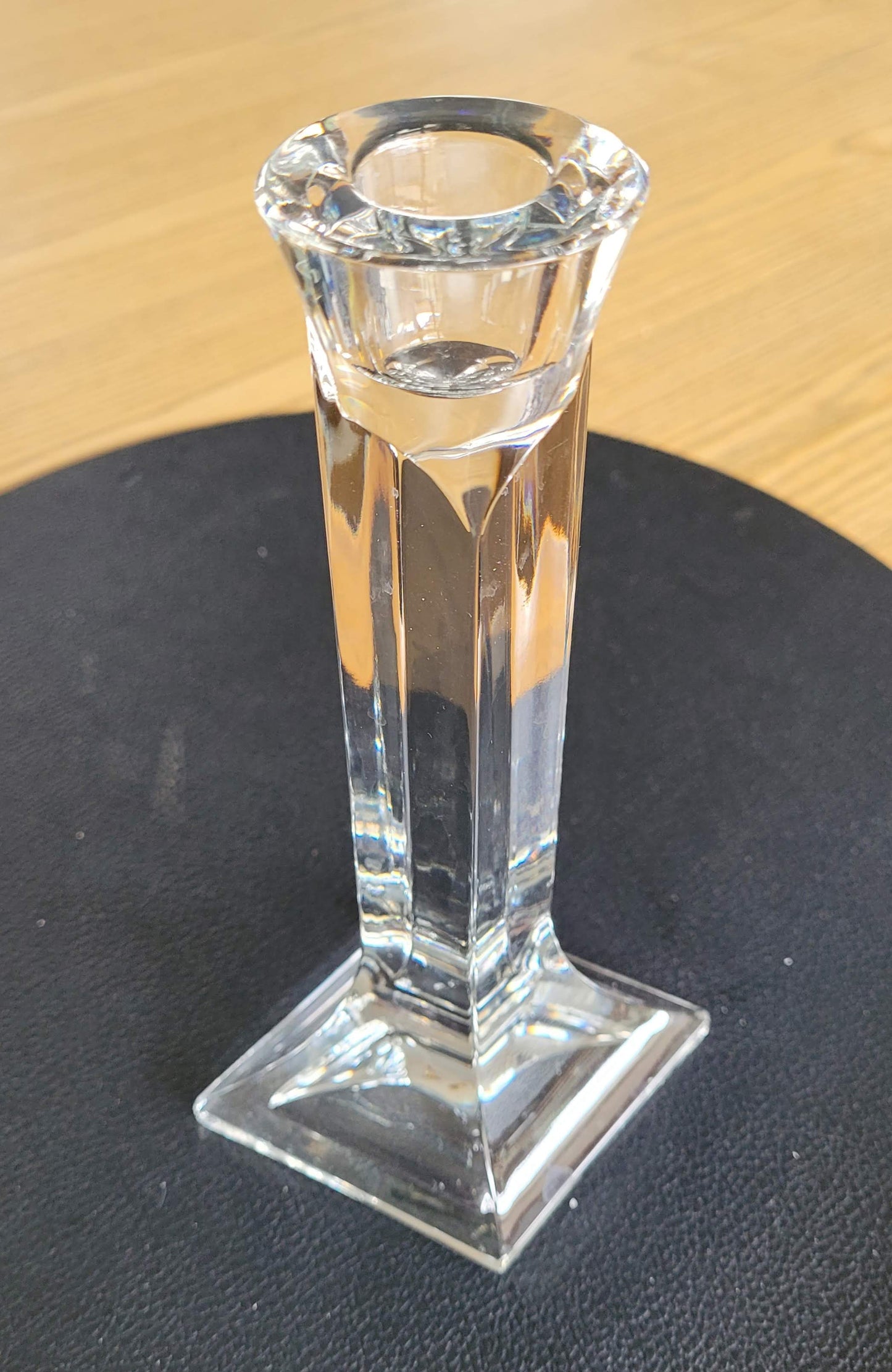 Bougeoir en verre - ref 55