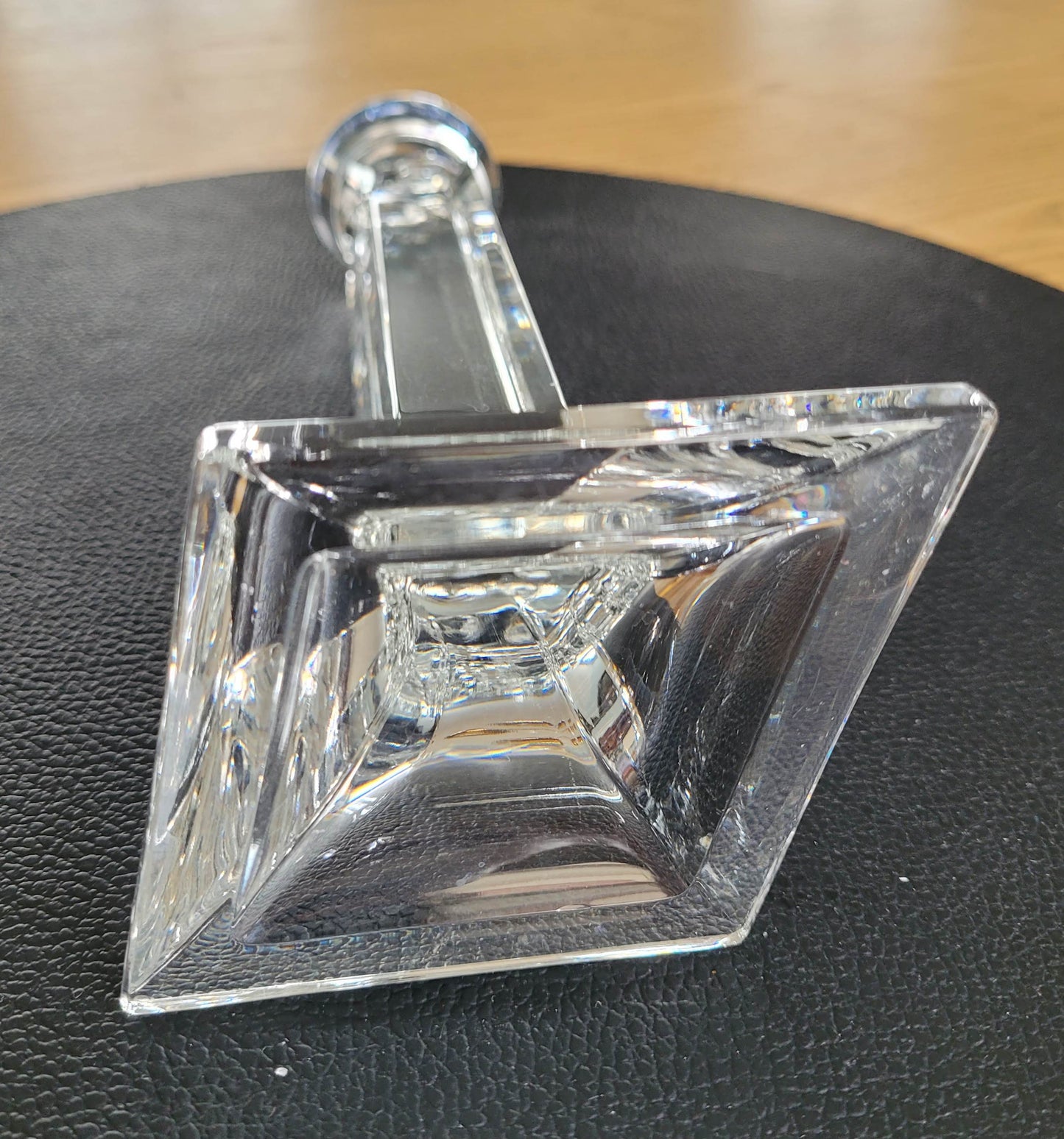 Bougeoir en verre - ref 55