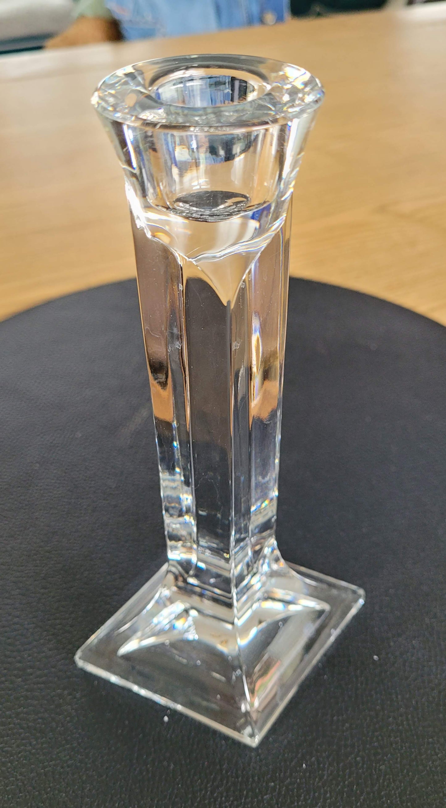 Bougeoir en verre - ref 55