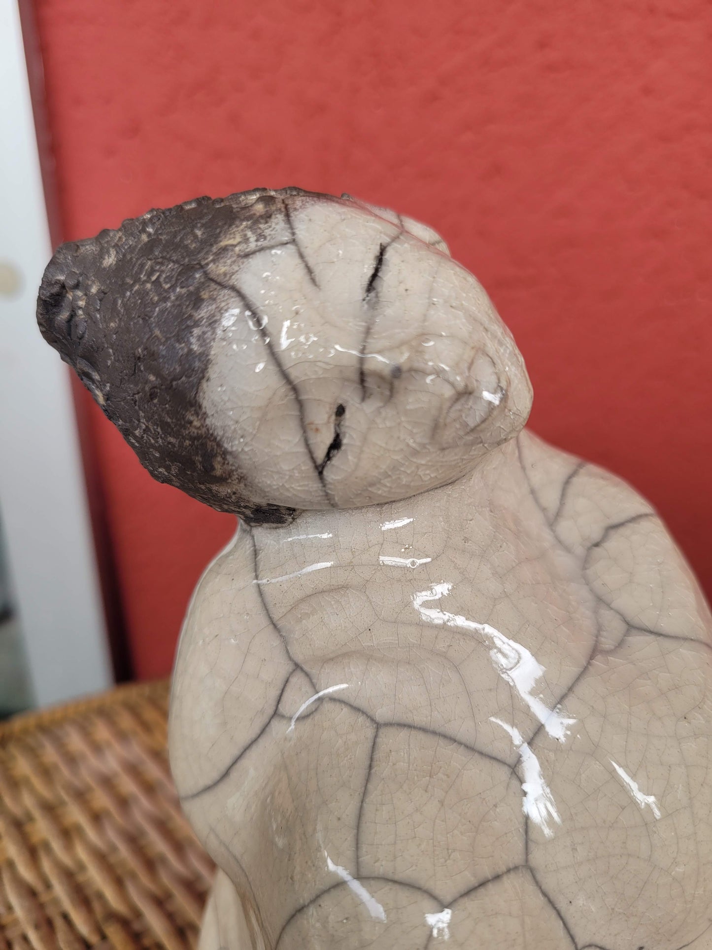 Statuette en Raku - Pièce unique - ref 189