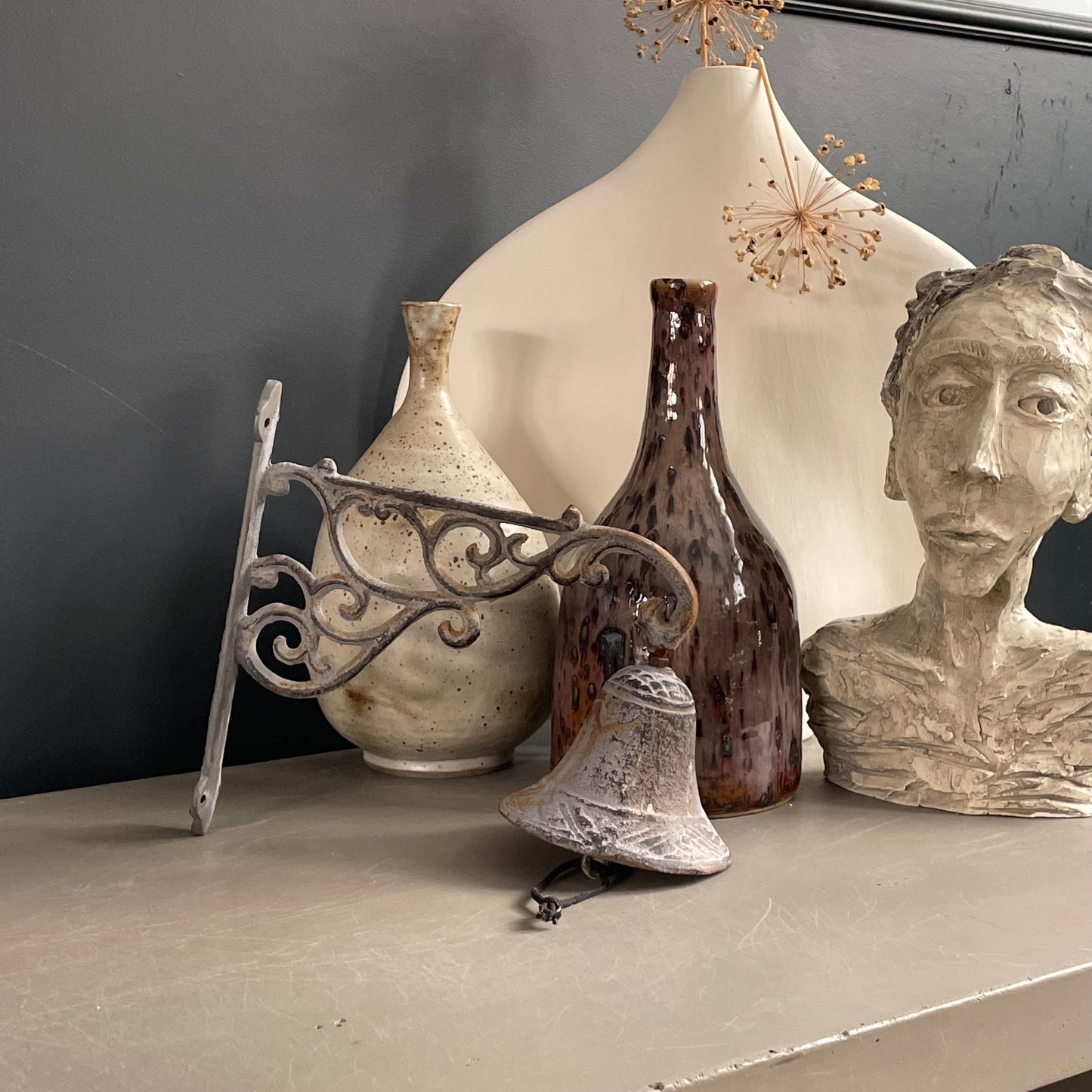 Cloche murale en fonte - Ref 1165