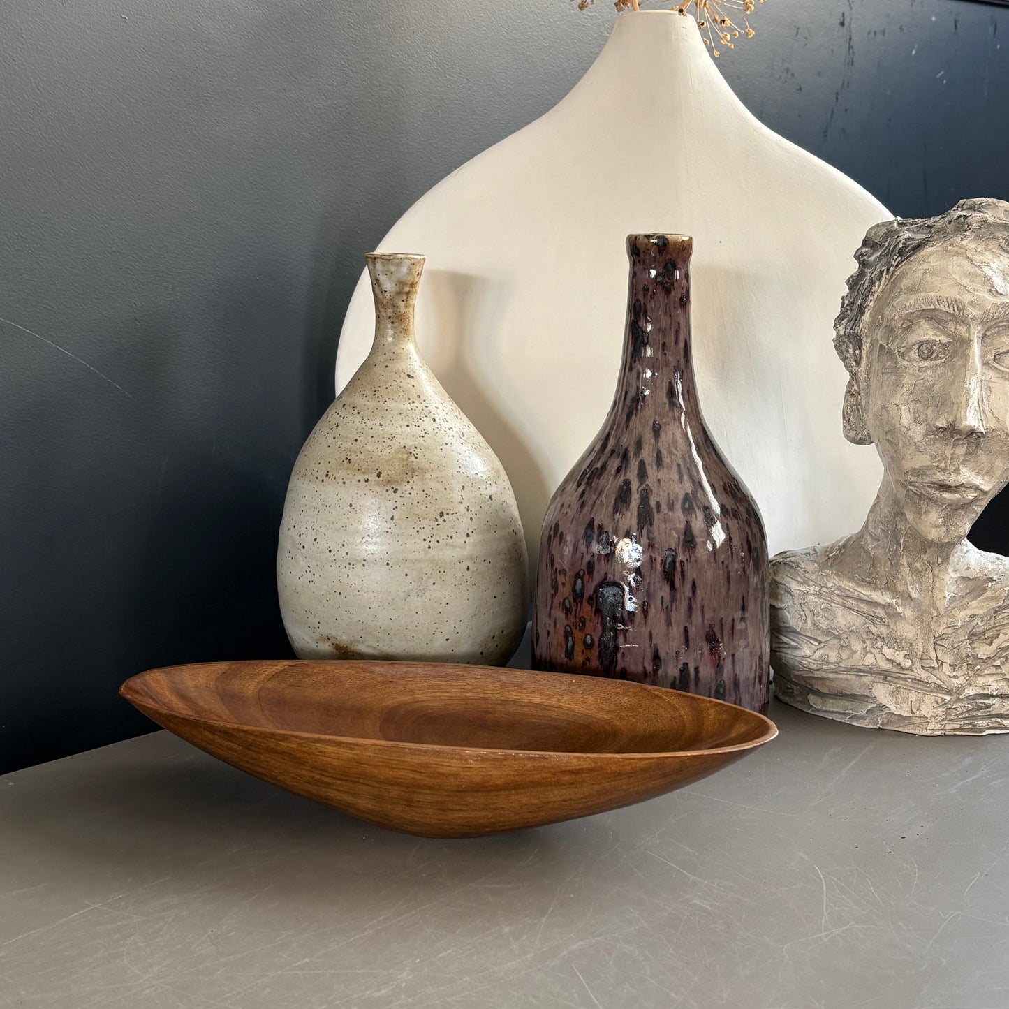 Coupe / Vide-poche en teck vintage - Ref 1225