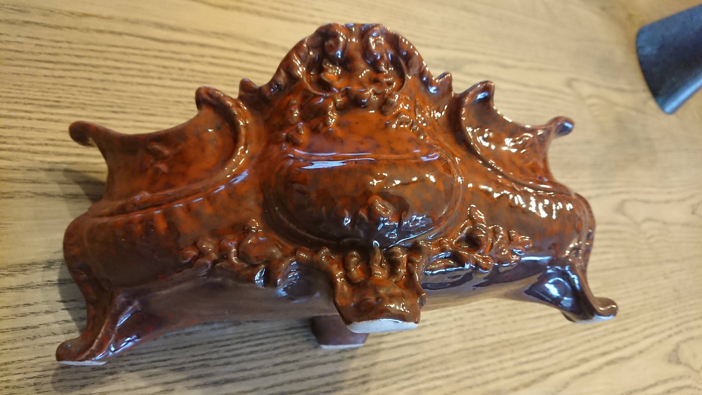 Jardinière ancienne en faïence - Ref 75