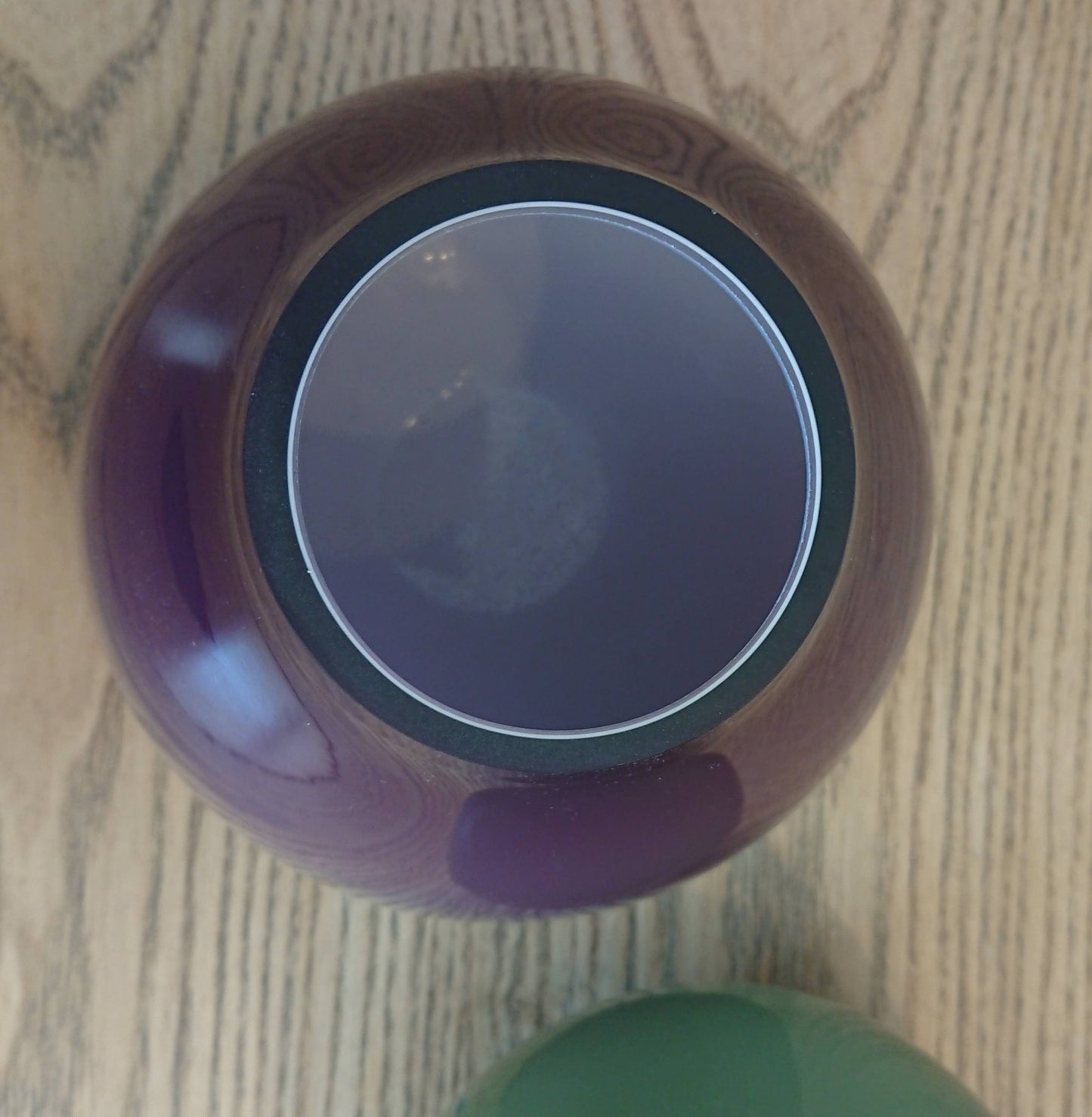 Paire de vases en verre double couche