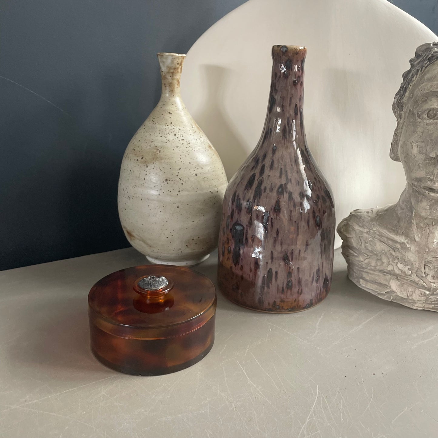 Boîte en lucite vintage - Ref 1051