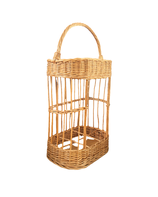 Desserte à poignée en osier / bout de canapé / bar - Ref 151