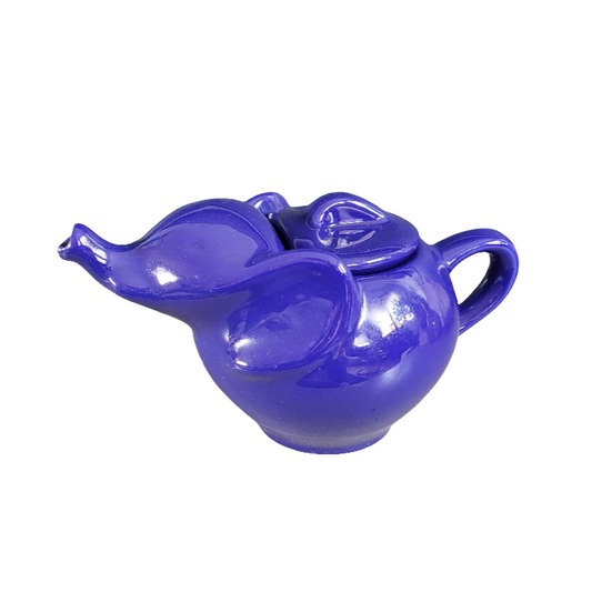 Théière vintage Eléphant en porcelaine- Ref 530
