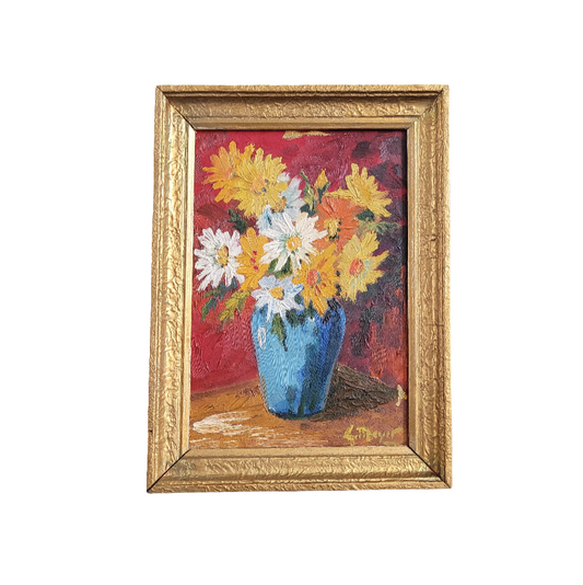 Tableau ancien huile sur bois - Ref 303