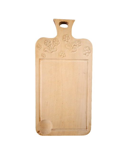 Planche à découper sculptée ancienne - Ref 514