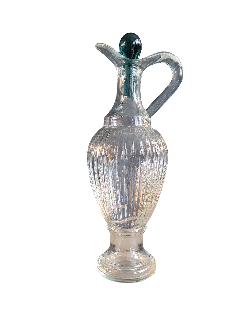 Aiguière en verre moulé - Ref 579