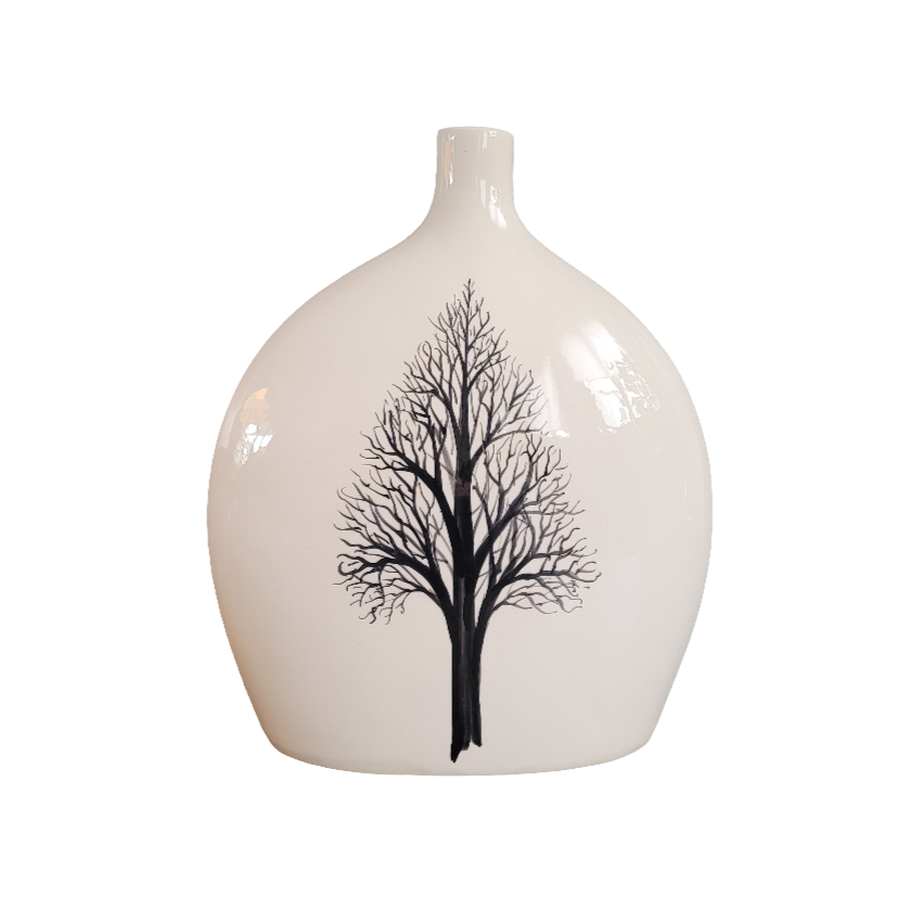 Grand vase lentille soliflore - Ref 325