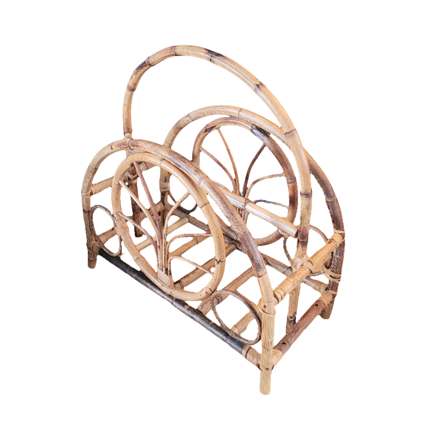Porte-revues en bambou vintage - Ref 483