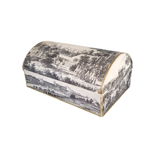 Boîte en carton tapissée - Coffret à Cognac Courvoisier - Ref 507