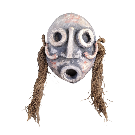 Masque tribal en papier maché- Ref 565