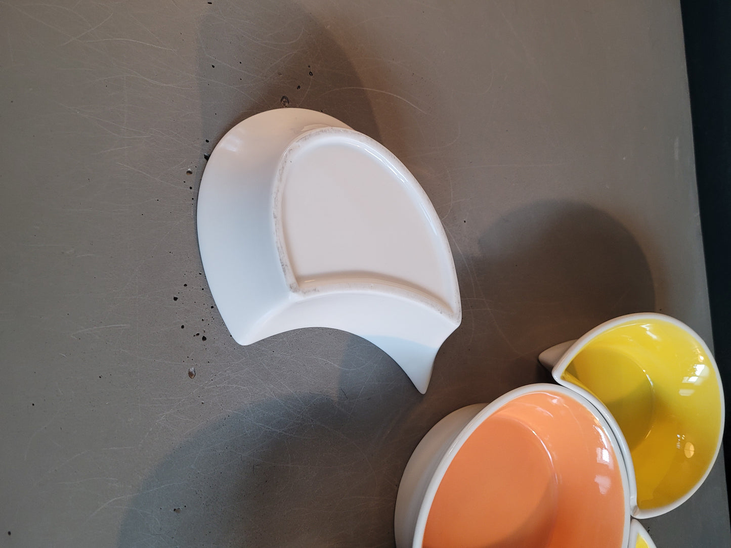 Service à apéritif 70's en céramique- Ref 629