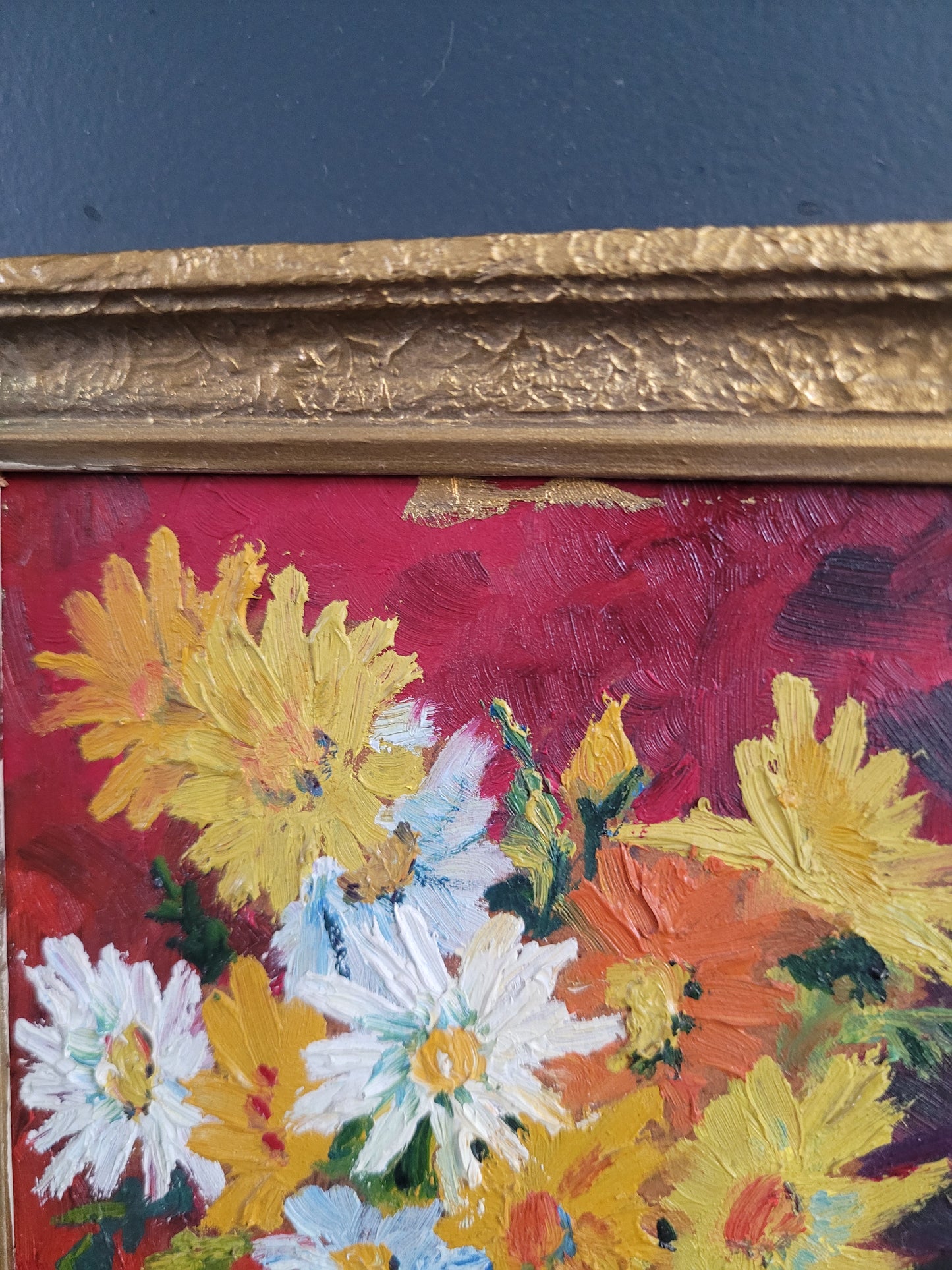 Tableau ancien huile sur bois - Ref 303