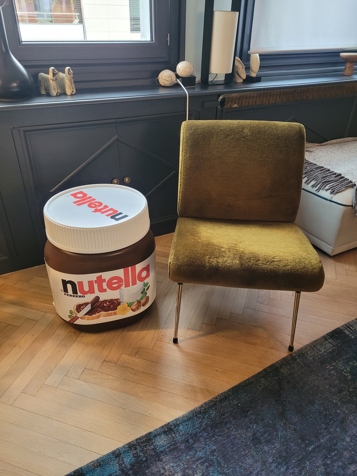 Table d'appoint / coffre Nutella - Ref 627