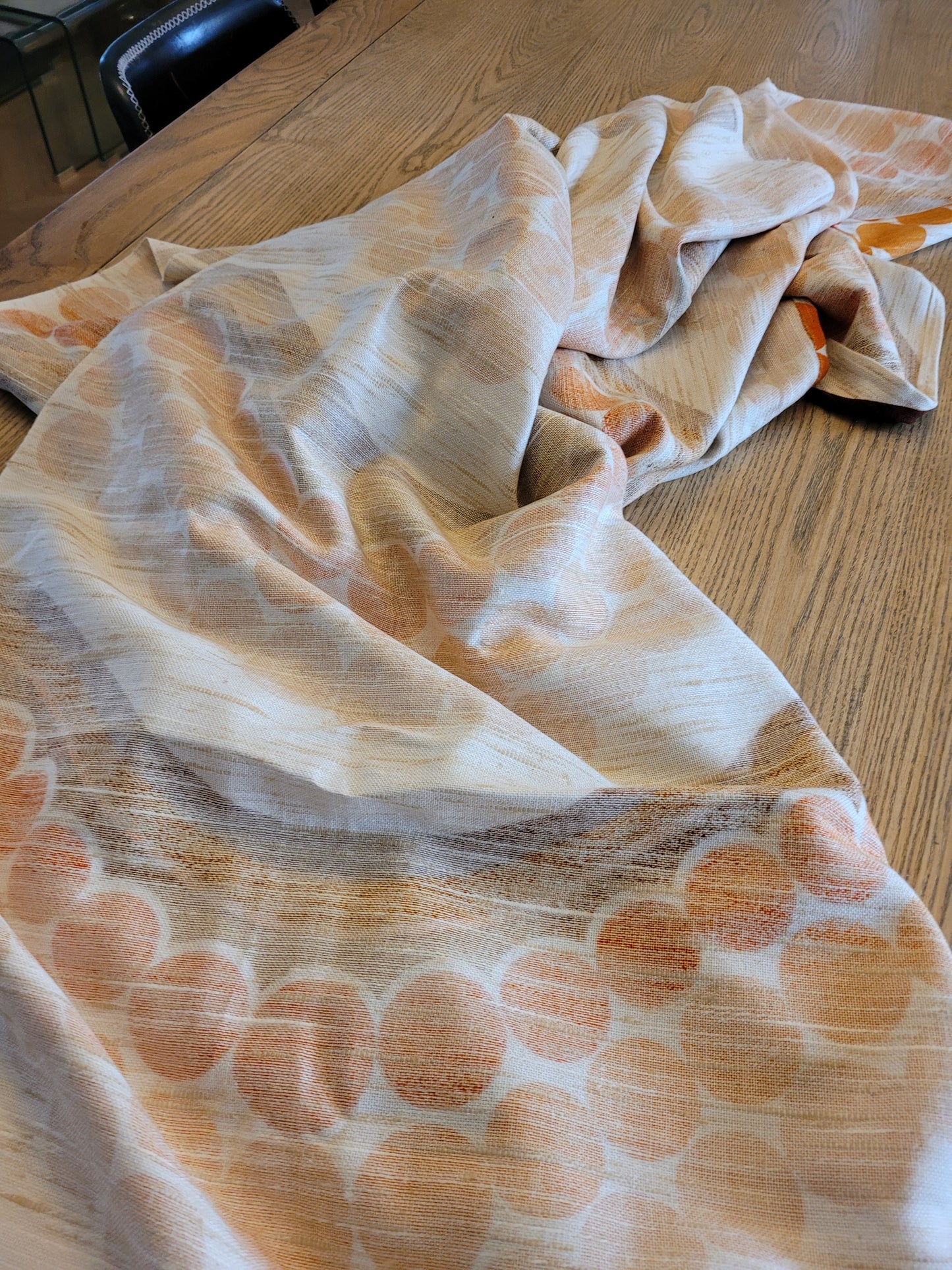 Nappe vintage / tissu 247x120cm - Ref 628