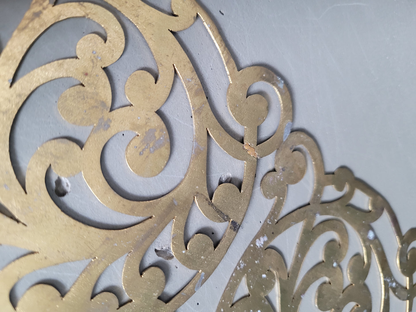 Lot de 12 sous-verres en laiton - Ref 369