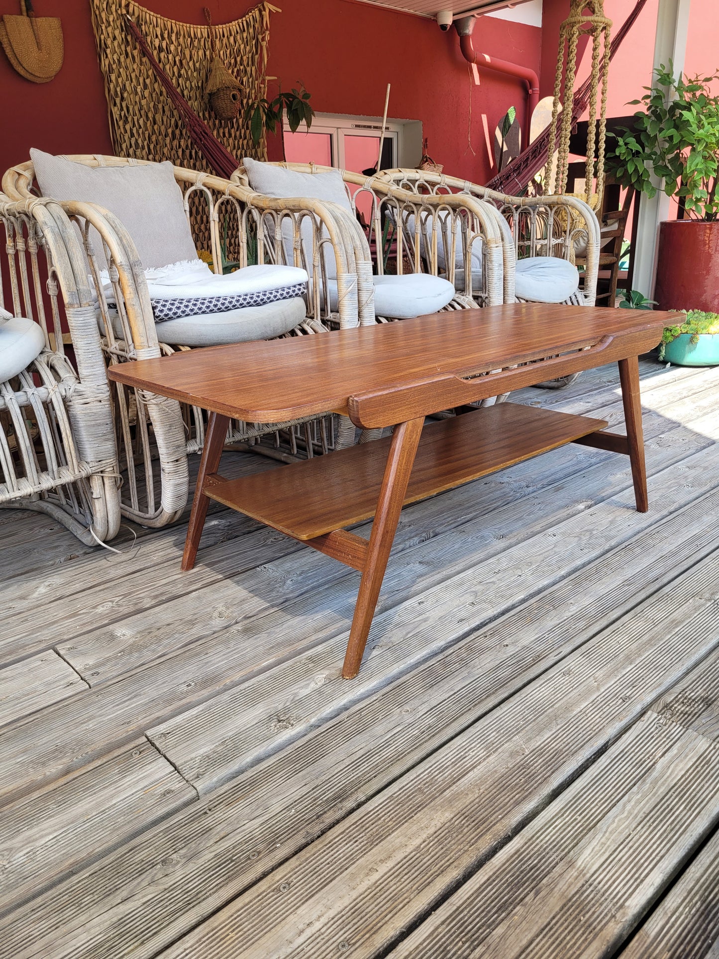 Table basse scandinave vintage - Ref 461