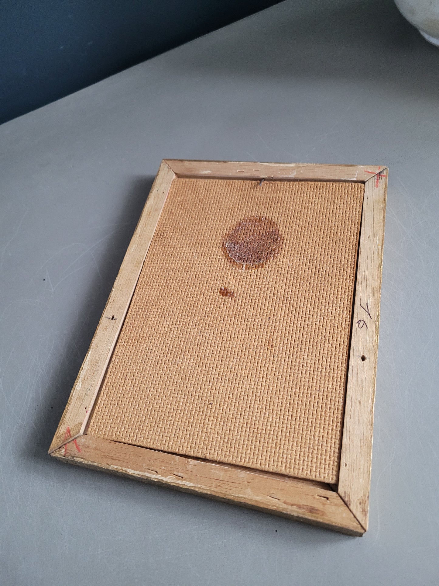 Tableau ancien huile sur bois - Ref 303