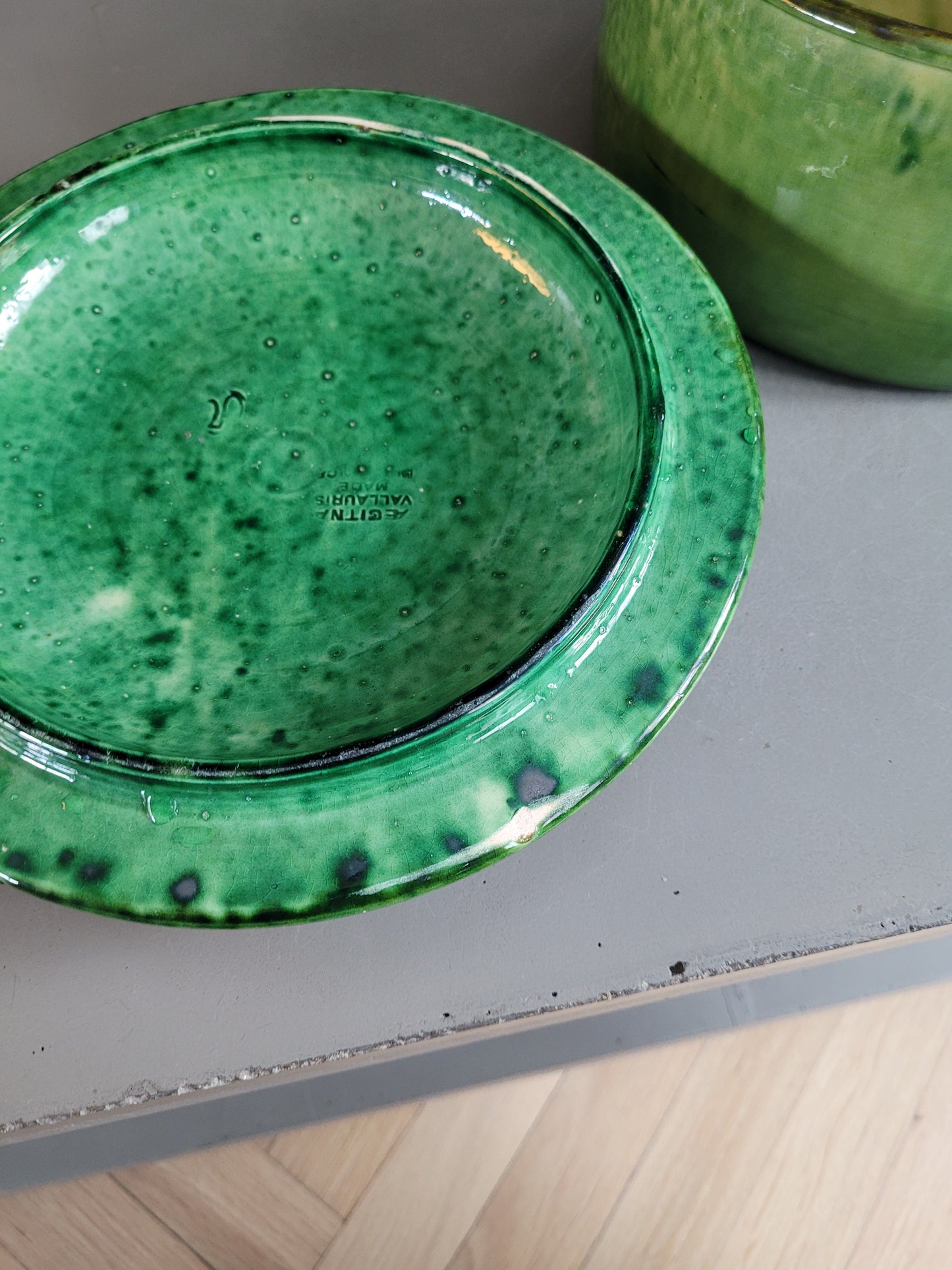 Caquelon à couvercle en terre cuite Vallauris - Ref 324