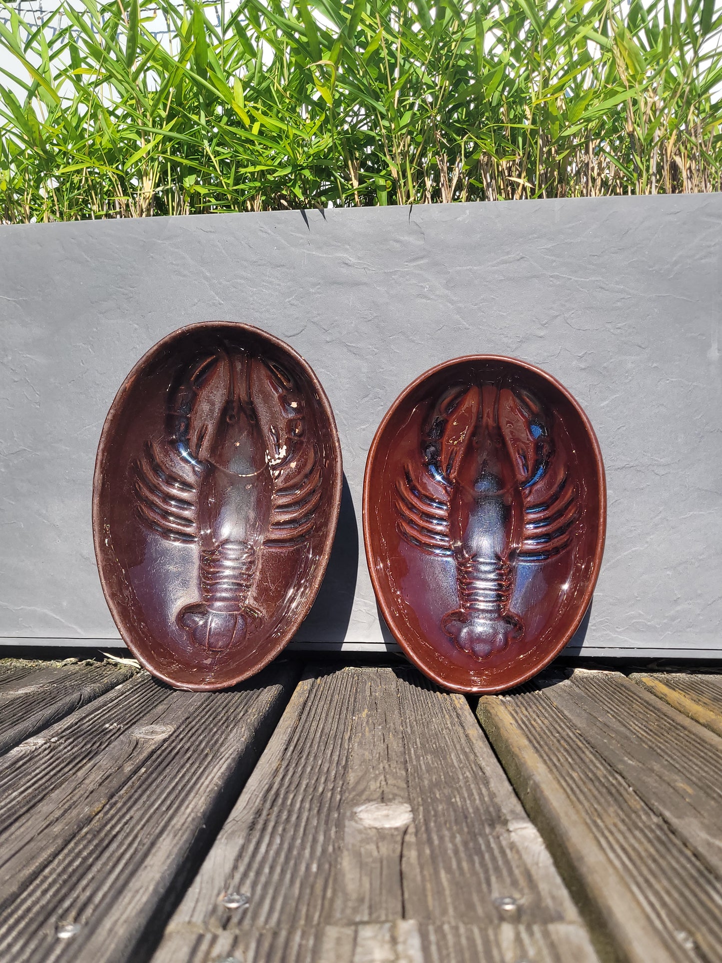 Lot de 2 moules à terrine homard - Ref 1134
