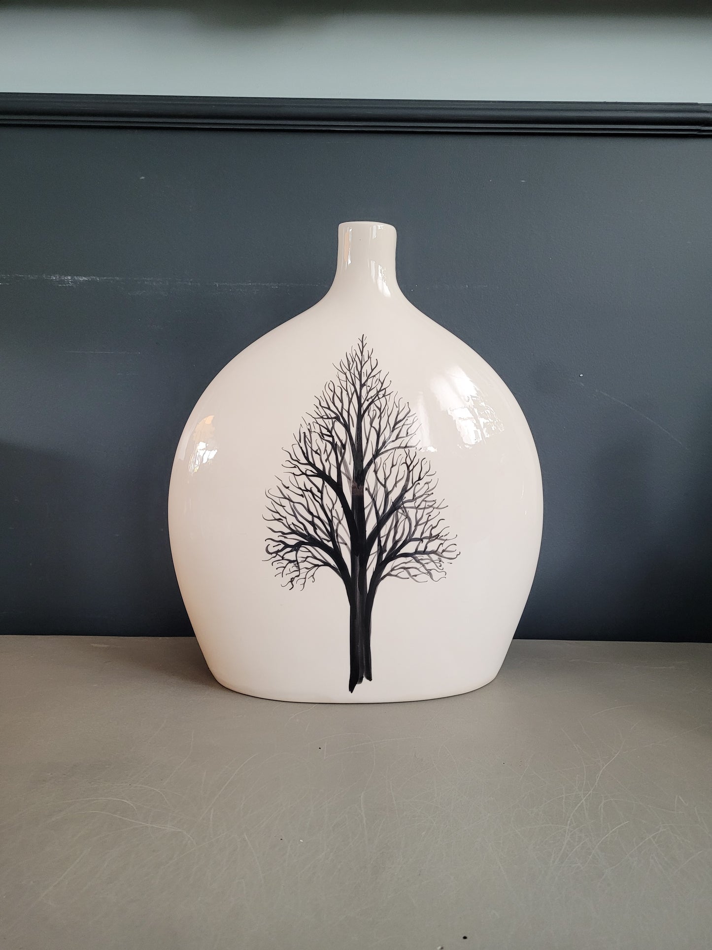 Grand vase lentille soliflore - Ref 325