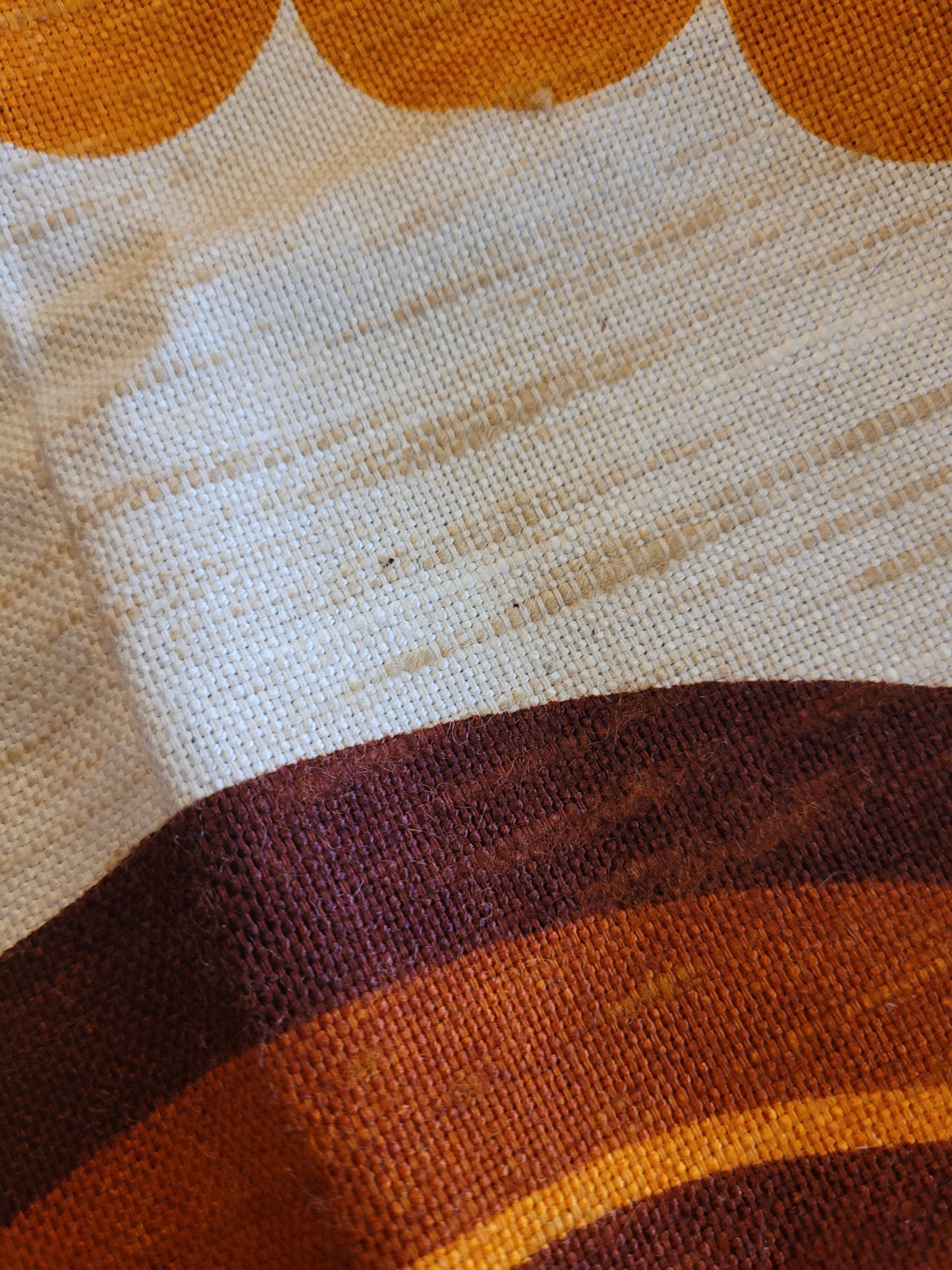 Nappe vintage / tissu 247x120cm - Ref 628