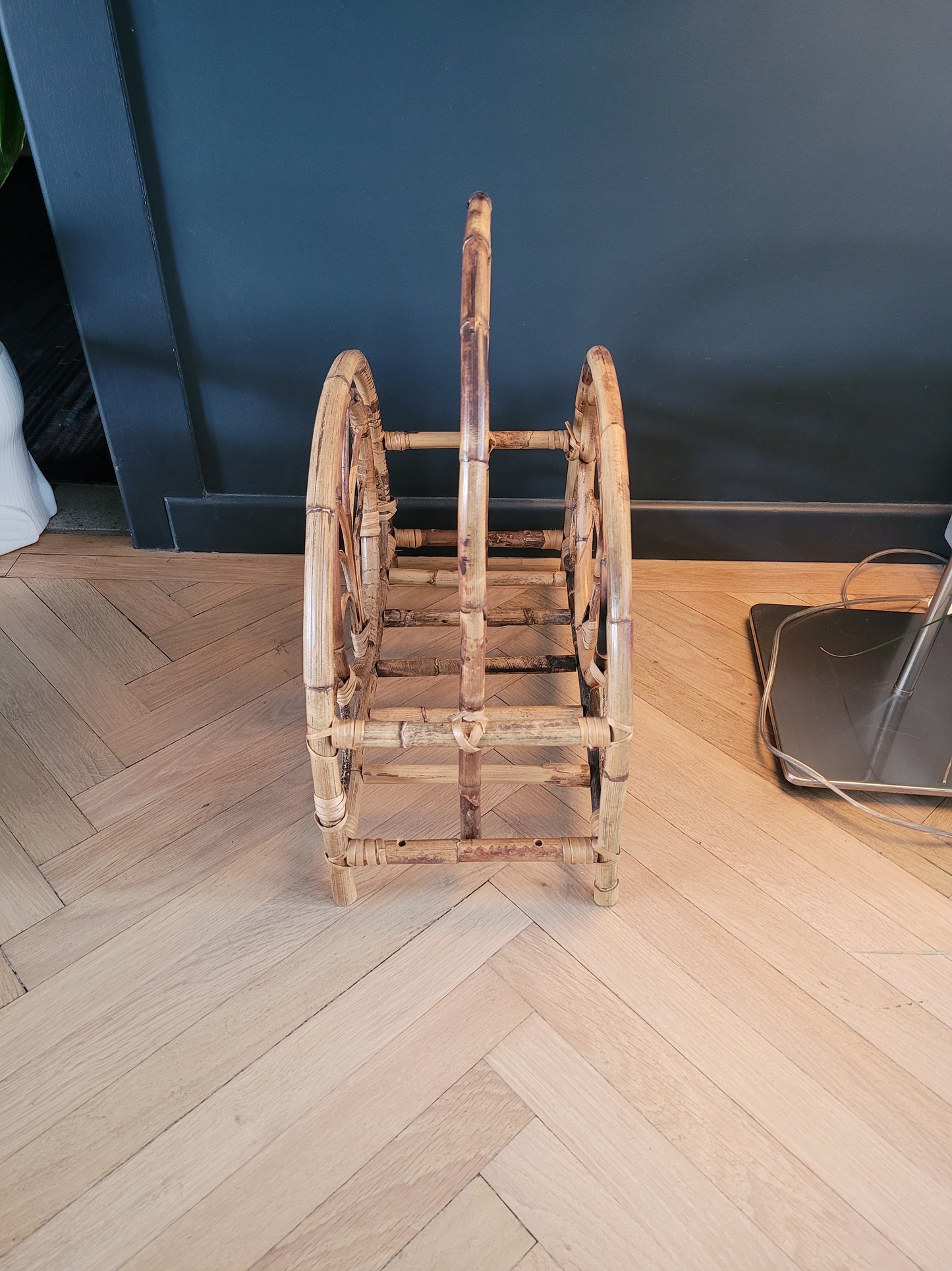 Porte-revues en bambou vintage - Ref 483
