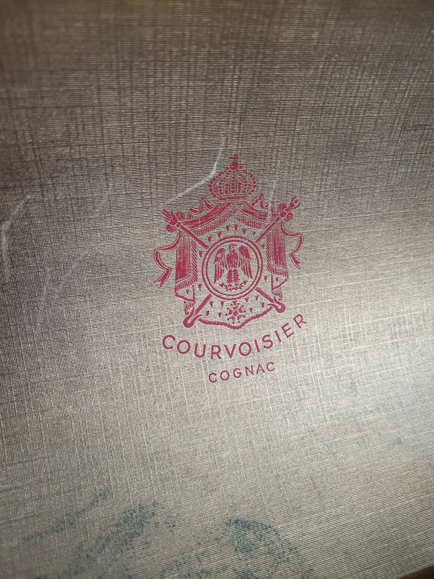 Boîte en carton tapissée - Coffret à Cognac Courvoisier - Ref 507