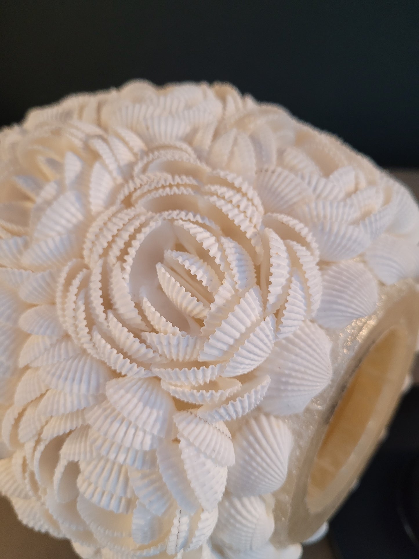 Lampe à poser coquillage ovale - Ref 475