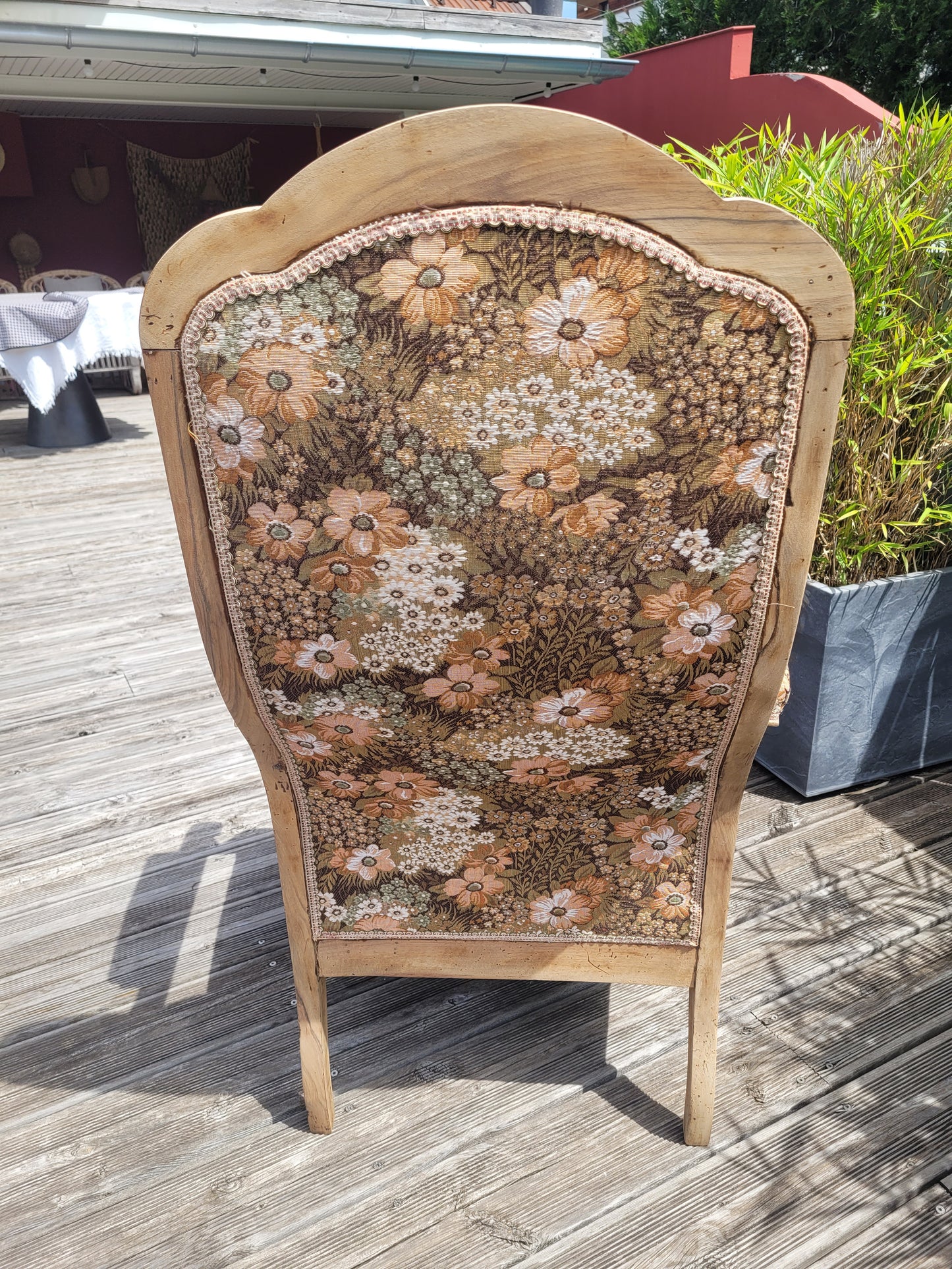 Fauteuil Voltaire ancien rénové- Ref 467