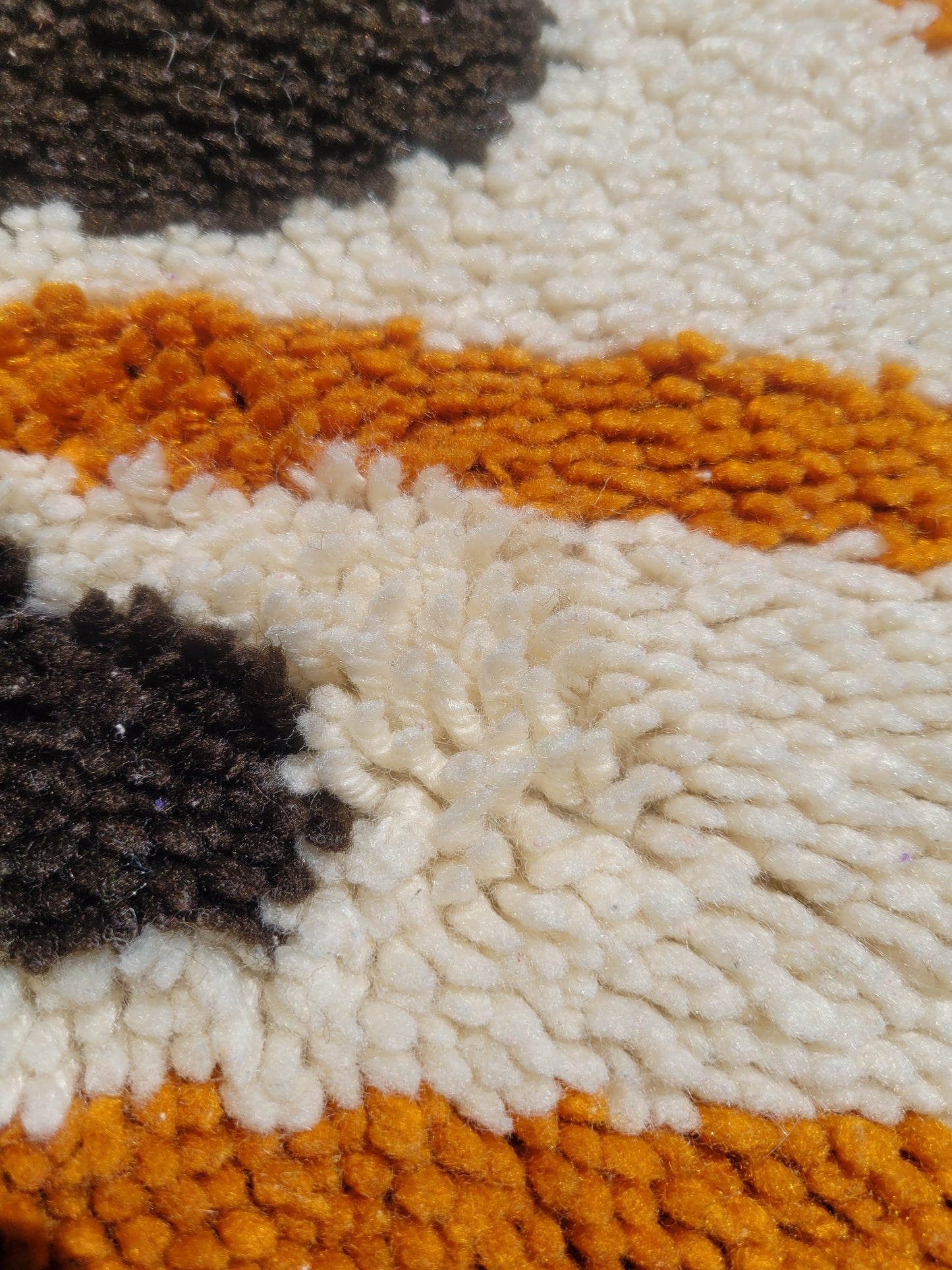 Paire de descentes de lit en laine - tapis - Ref 464
