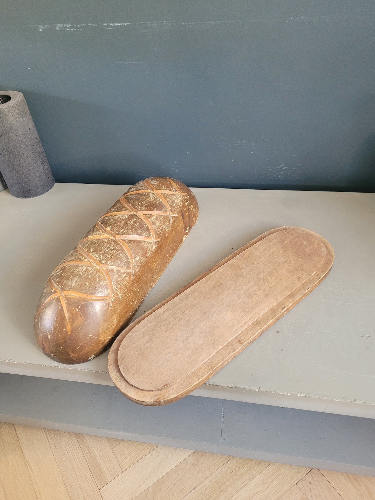 Boîte à pain en bois - Ref 556