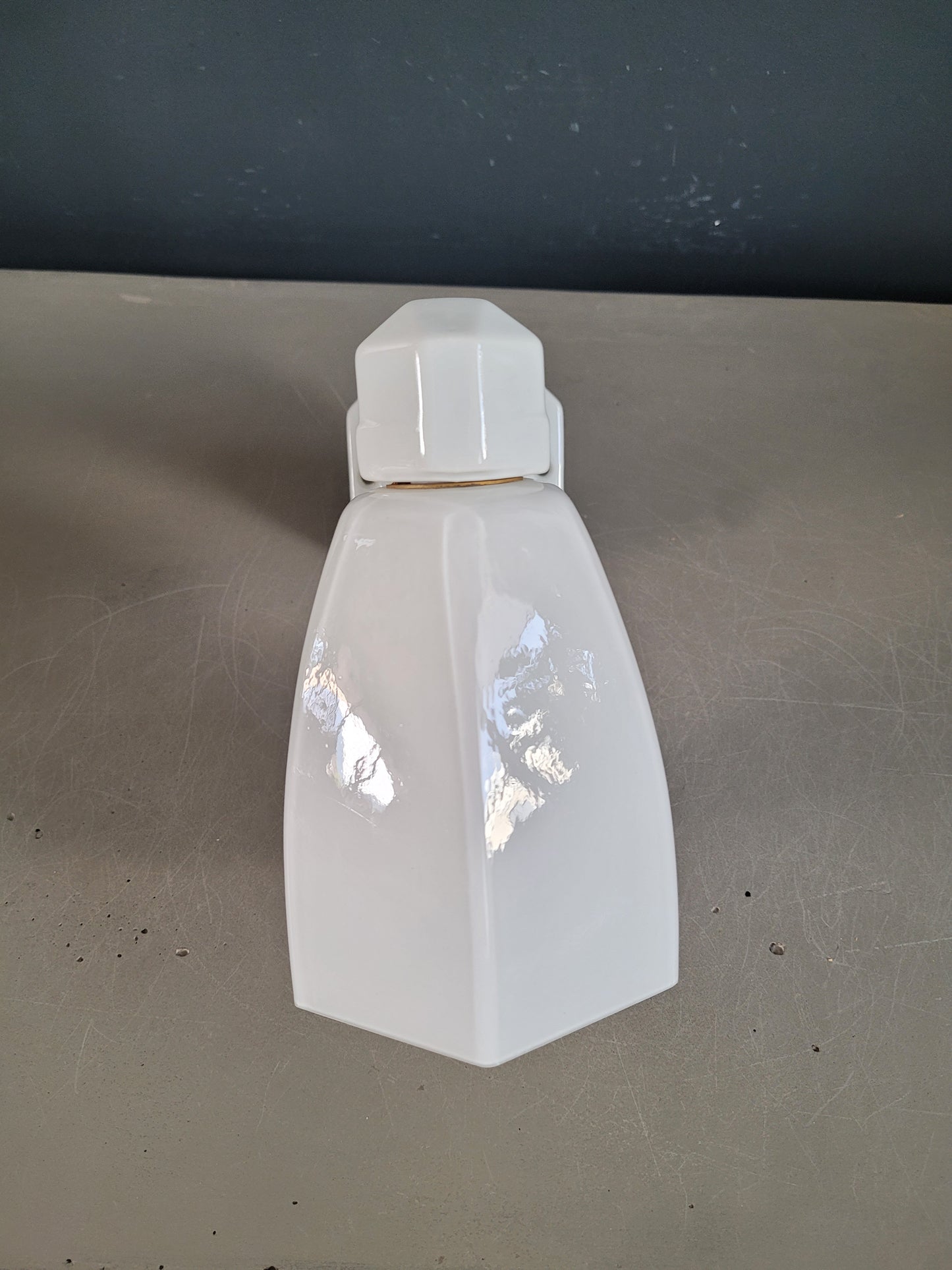 Applique en porcelaine et verre - Ref 589