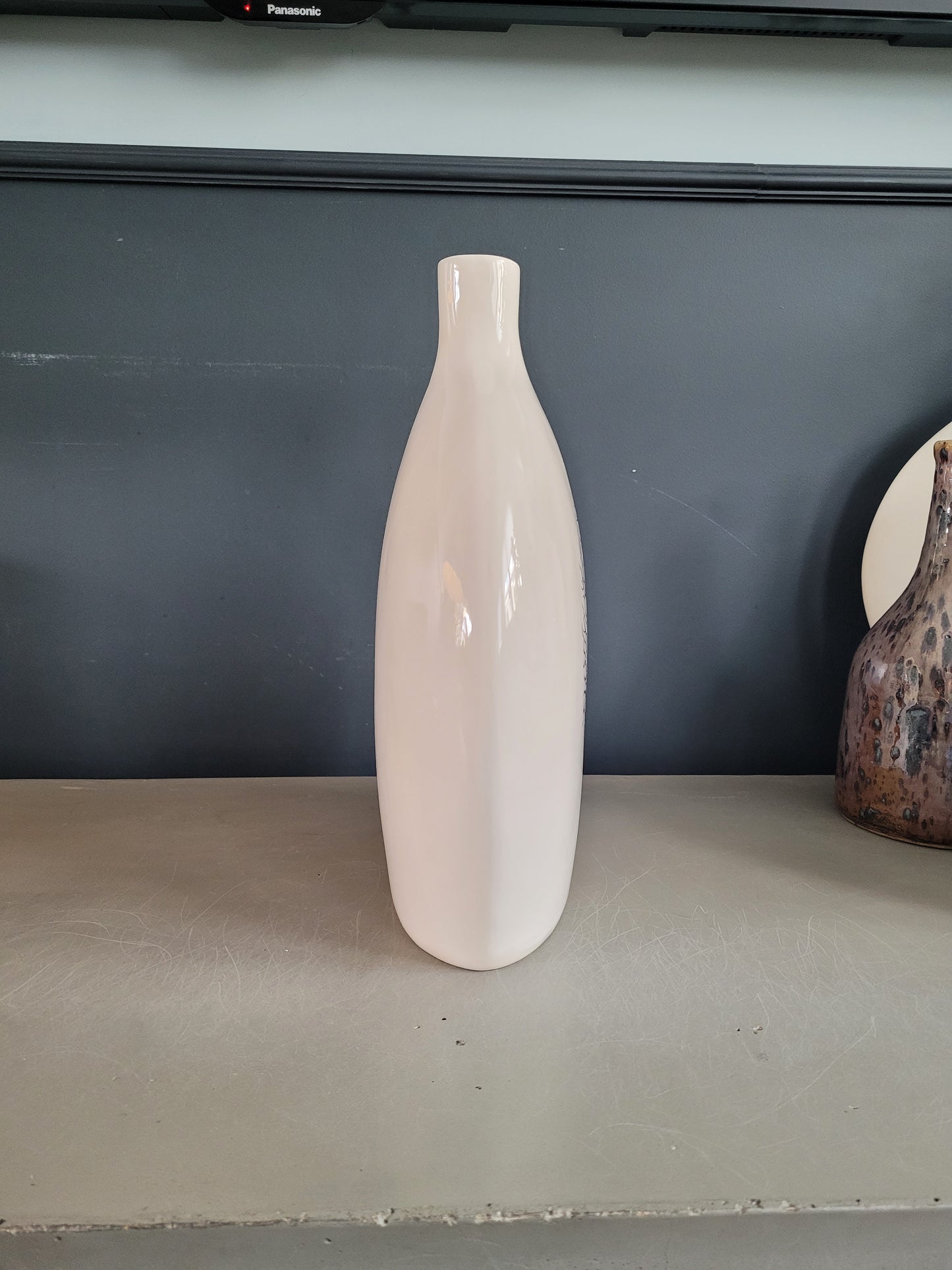 Grand vase lentille soliflore - Ref 325