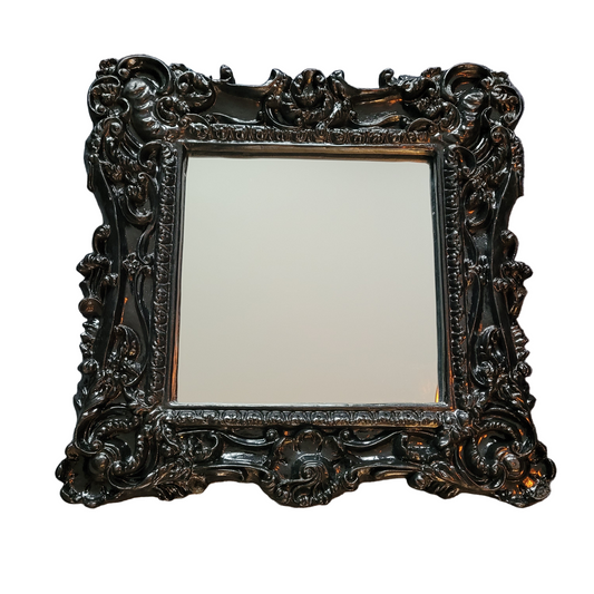 Miroir baroque façon stuc - Ref 614