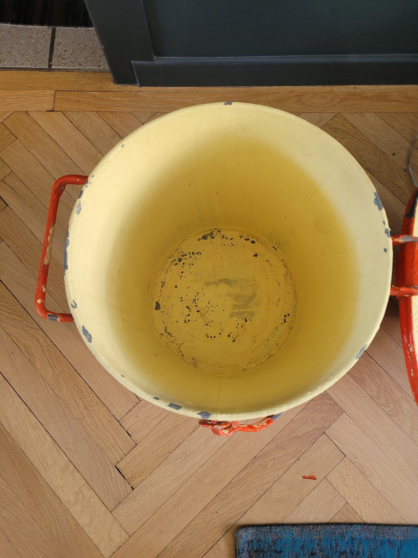 Poubelle métallique Patent Ochsner 1950 - Ref 553