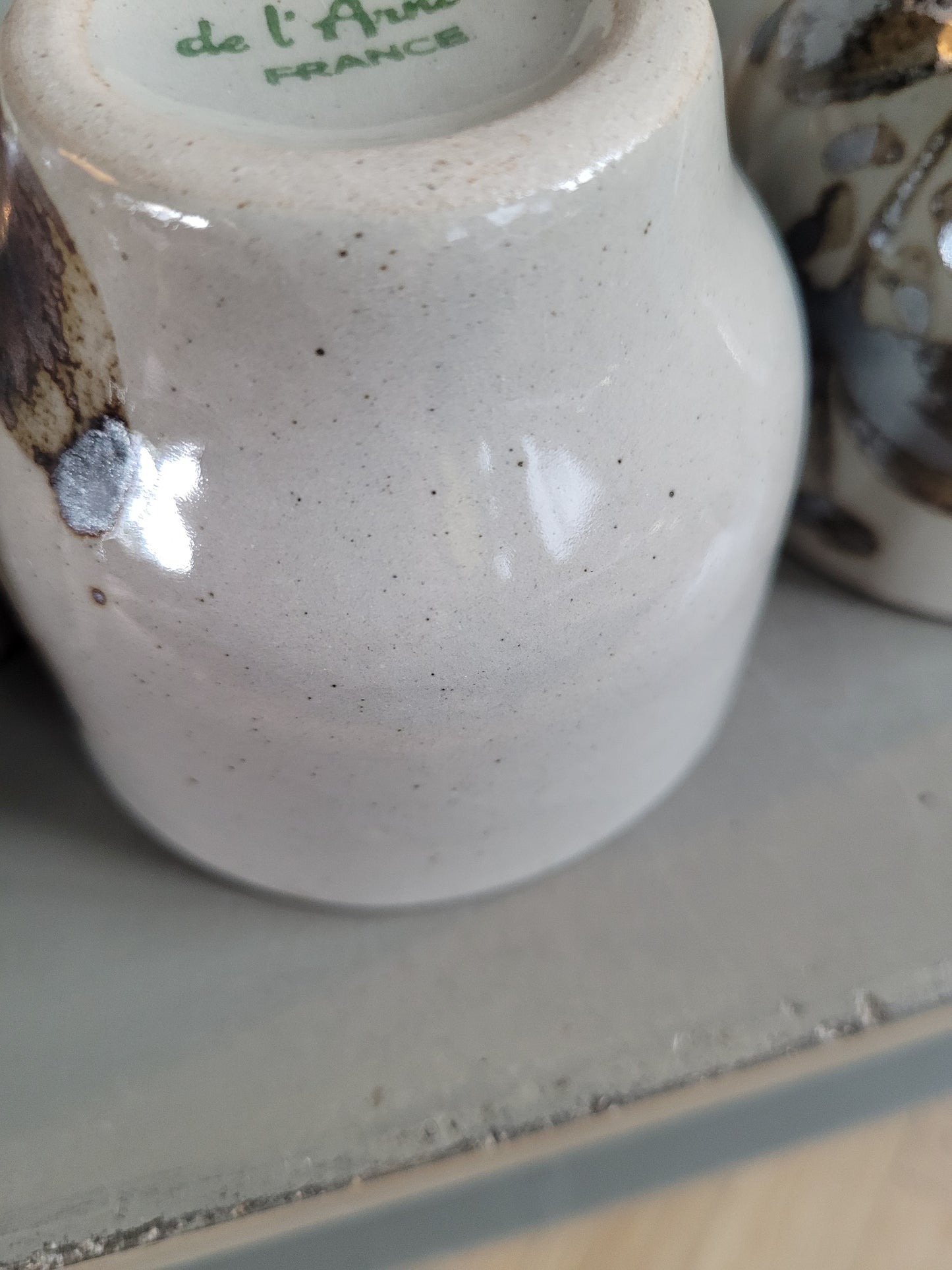 Service à salade de fruits Grès de l'Arnon - 649