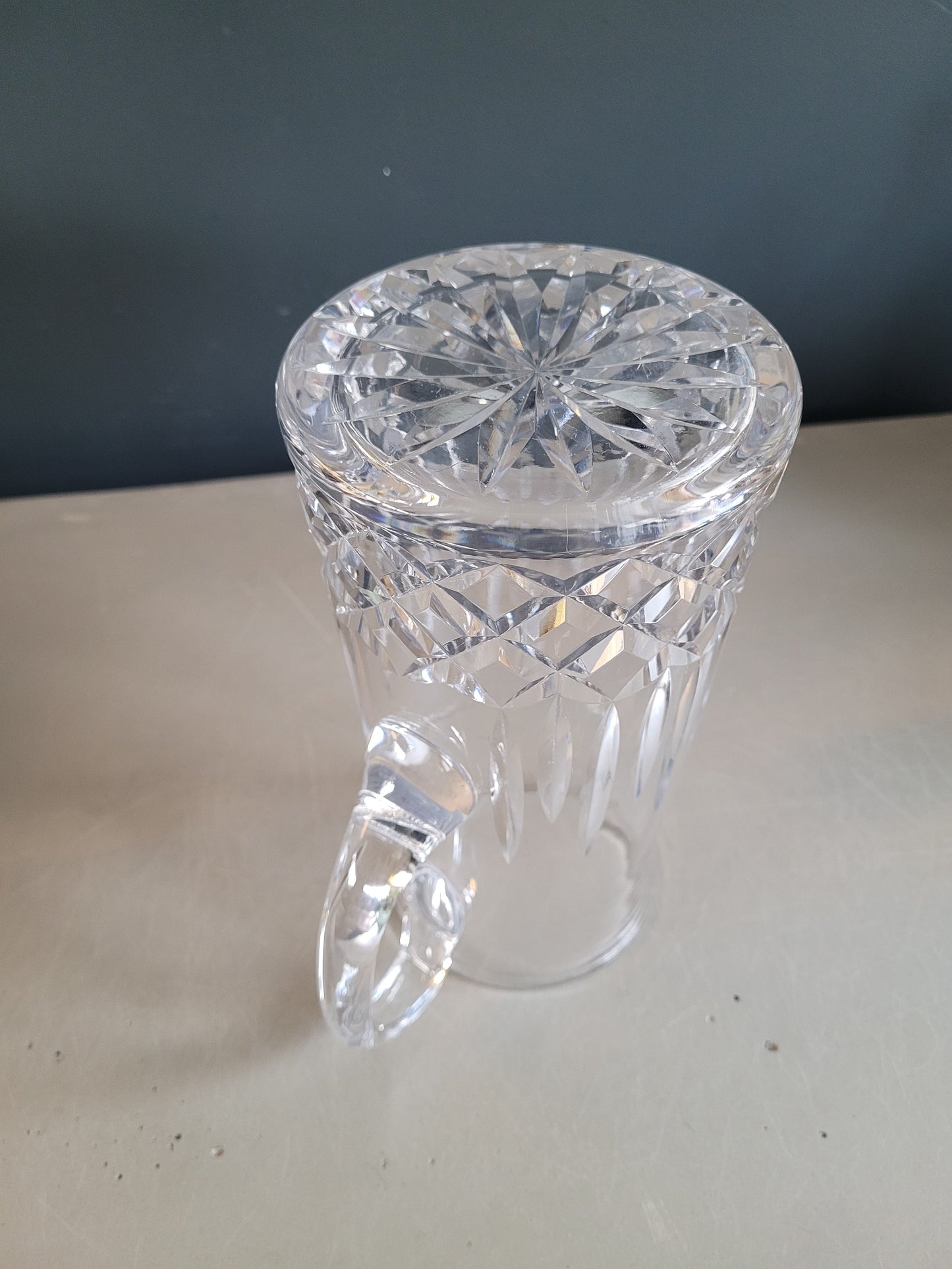 Pichet ancien en cristal- Ref 711