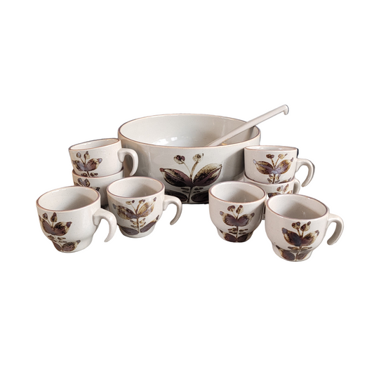 Service à salade de fruits Grès de l'Arnon - 649