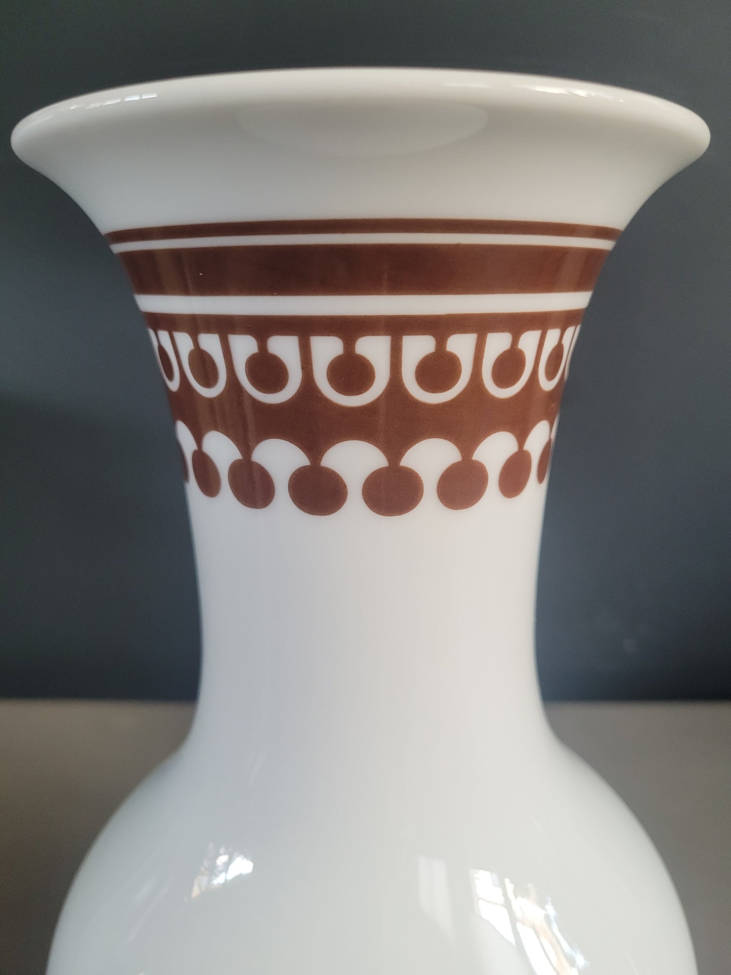 Vase vintage en porcelaine Heinrich - Ref 963