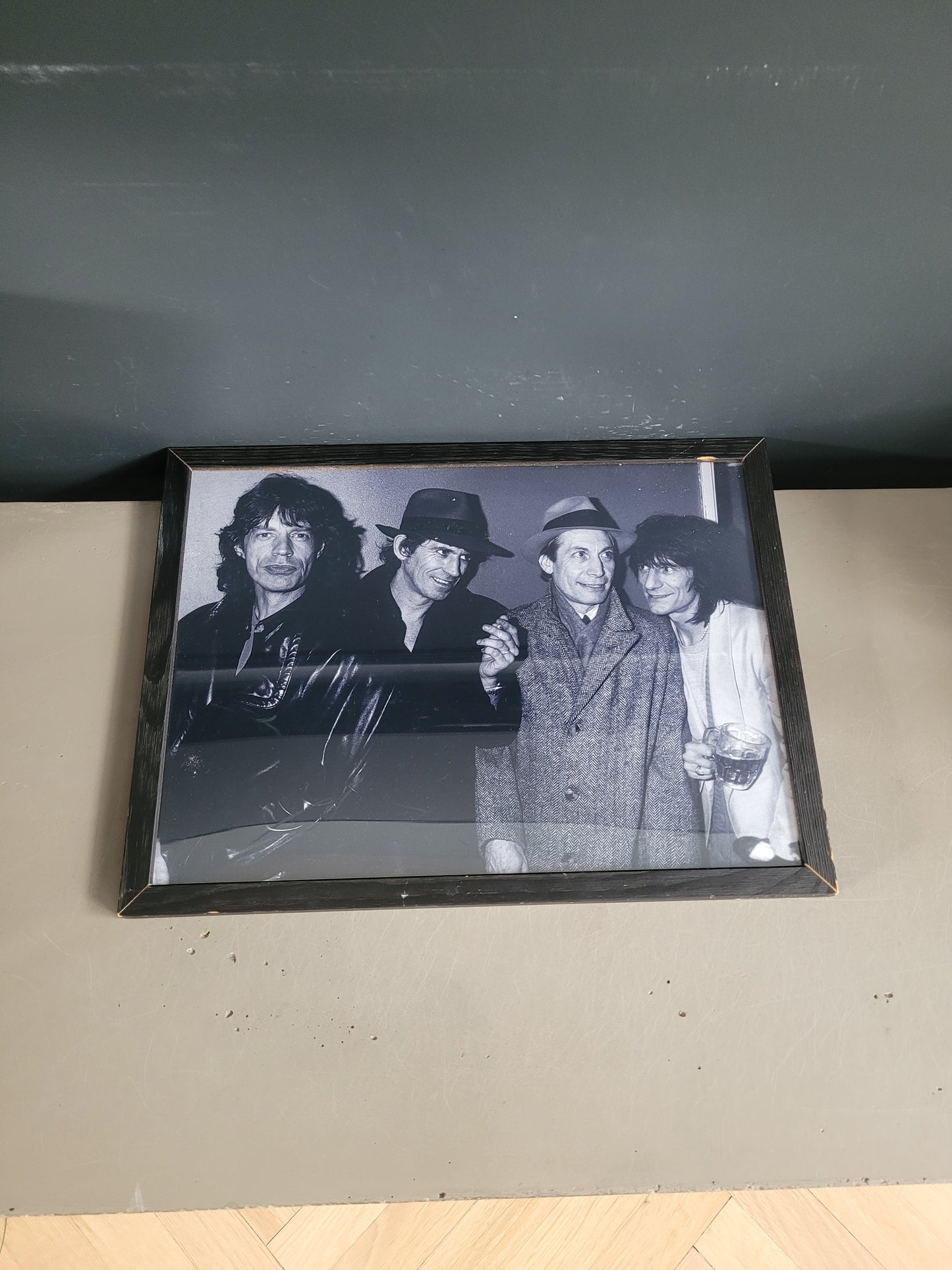 Tirage photo argentique des Rolling Stones en 1986 - Ref 624