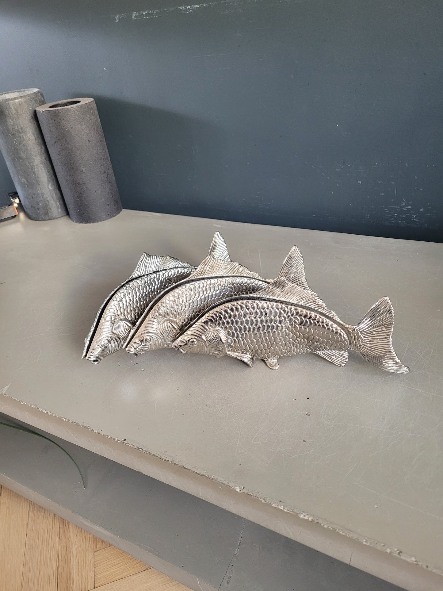 Trio de poissons porte-serviettes- Ref 607