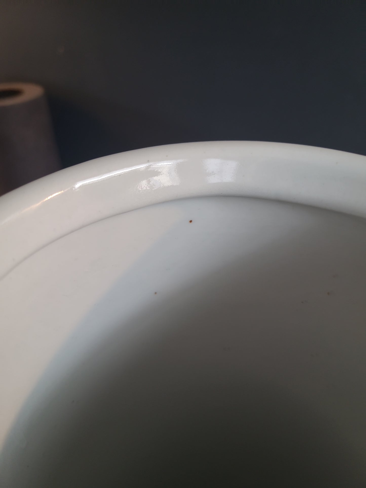 Vase rouleau chinois peint à la main - Ref 620